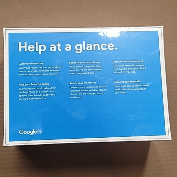 Google Nest Hub (GA00516-US) Smart Display with Google Assistant - Chalk - Picture 13 of 16